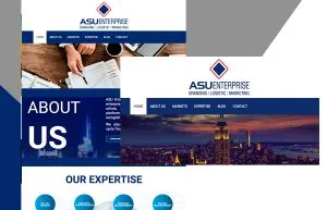 AsuEnterprise web design