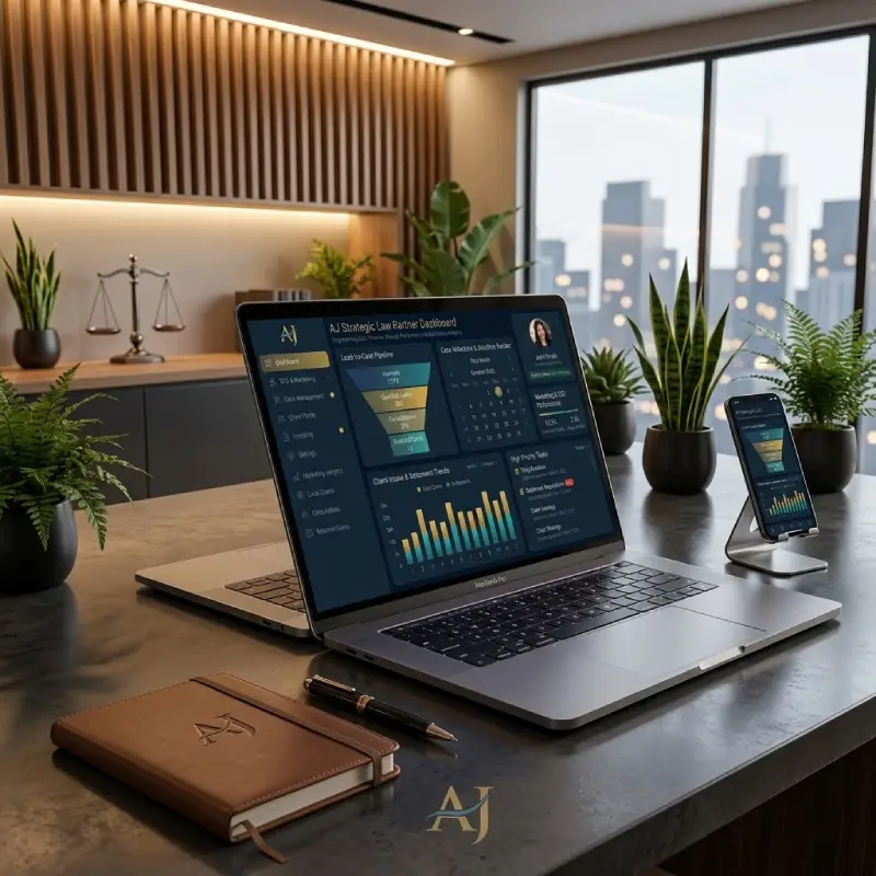 AJ Creative Studios SEO team supporting law firms